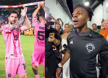 Lionel Messi ignoró a Speed en el debut del Inter de Miami en el Mundial de Clubes; el streamer compartió el video