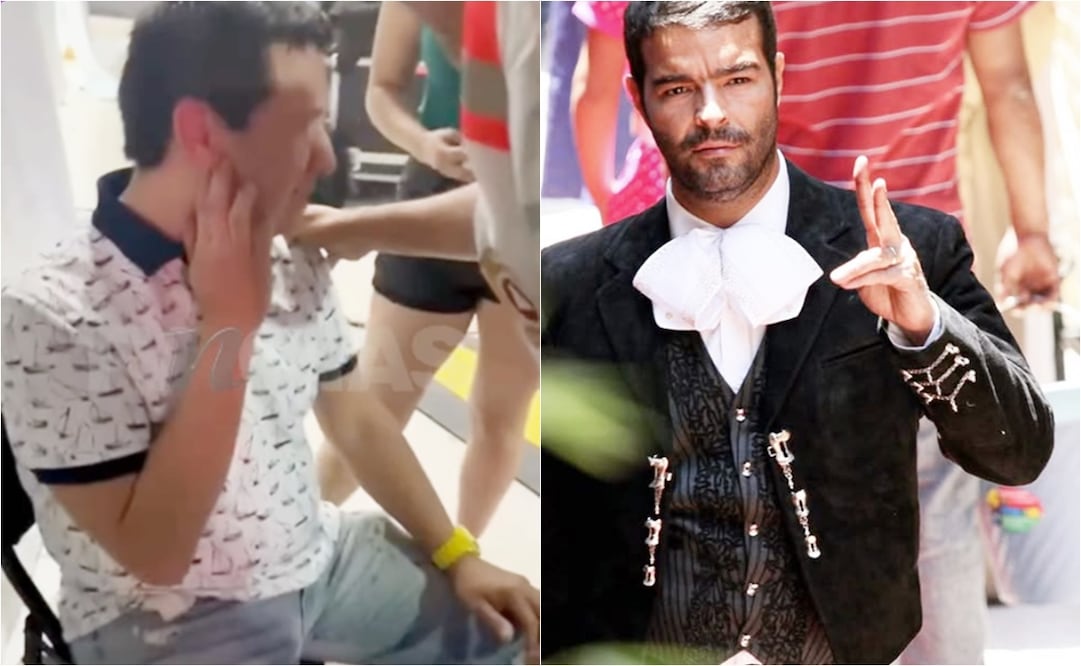 Pablo Montero tuvo un desencuentro físico con Enrique Madrid, ambos trabajan para la producción de Omar Suárez, "Perfume de Gardenias".
Fotos: TV Notas e Instagram