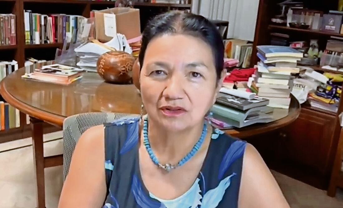 Dulce María Sauri Riancho lamentó que Alejandro Moreno haya llevado al PRI a sus peores derrotas. Foto: Especial