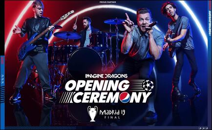 Imagine Dragons dará el show en la Final de la Champions League
