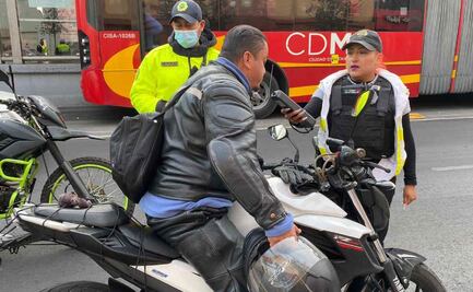 Remiten 170 motos al corralón tras operativo de tres días: Semovi