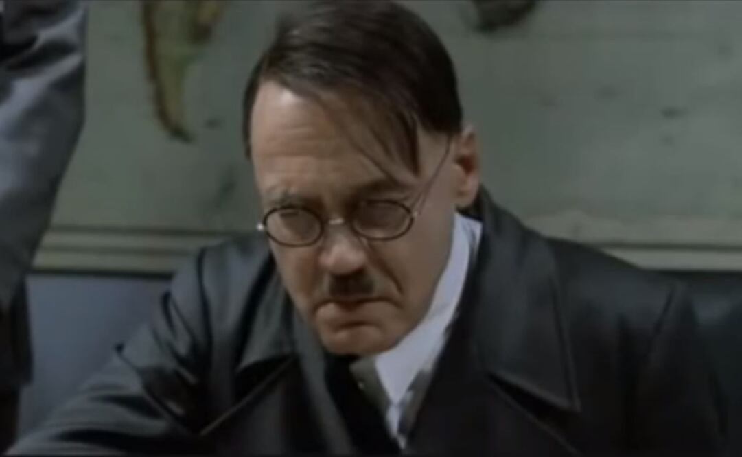 Bruno Ganz como Hitler en "La caída". Foto: Archivo 