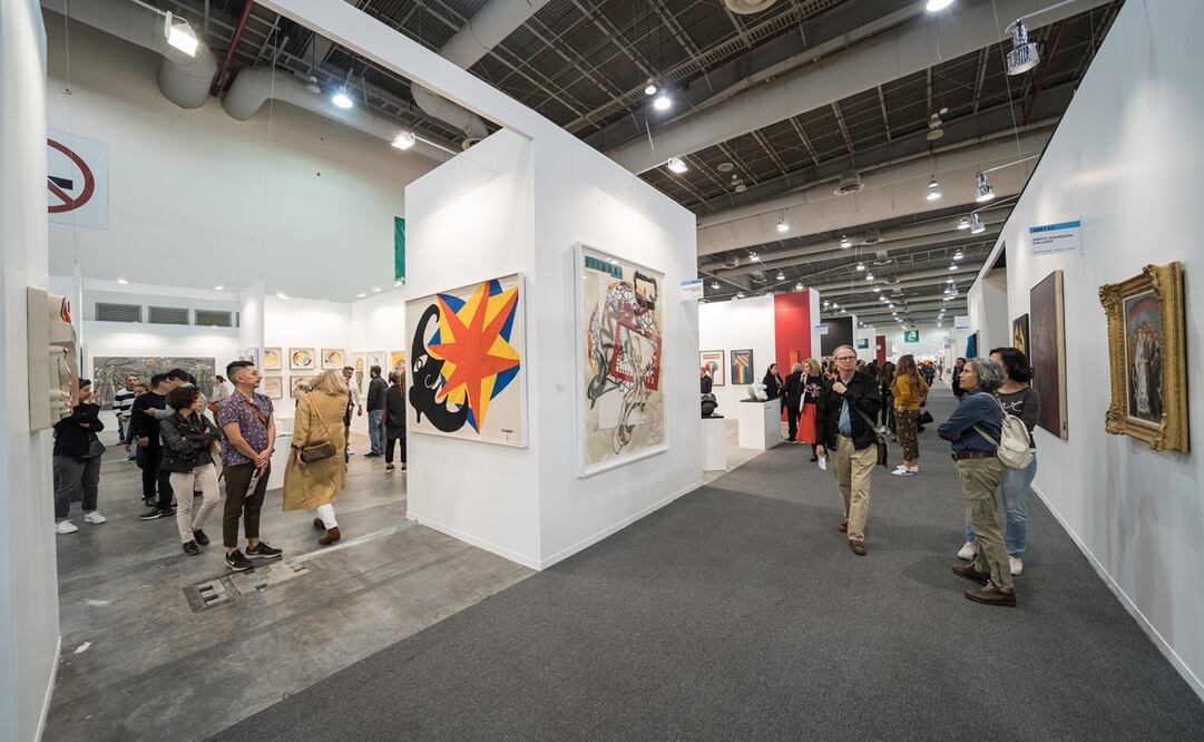 La feria de arte se realizará del 9 al 13 de febrero en el Centro Citibanamex con un nuevo acomodo de espacios y pidiendo el uso obligatorio de cubrebocas a los visitantes. Foto: Cortesía Zona Maco