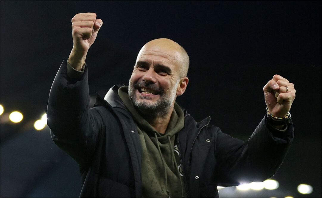 Pep Guardiola dirige al Manchester City / FOTO: AFP