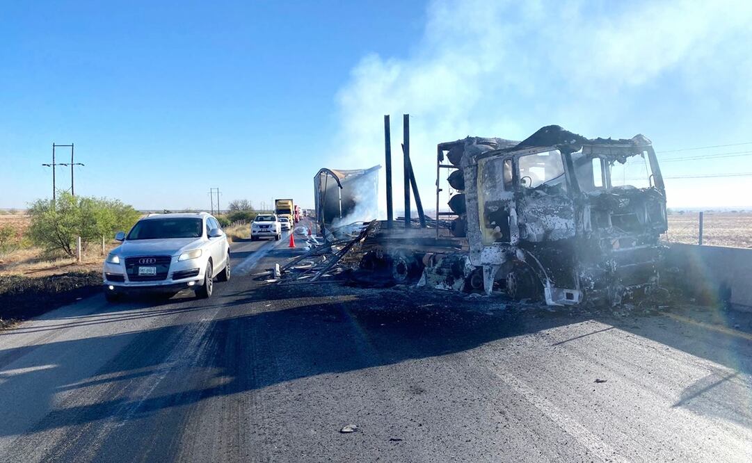 Sucedieron dos accidentes en la carretera federal de Zacatecas
Fotografía: especial