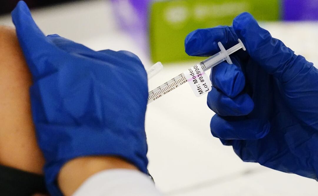 Dosis de vacuna antiCovid. Foto: AP / Matt Rourke, archivo 