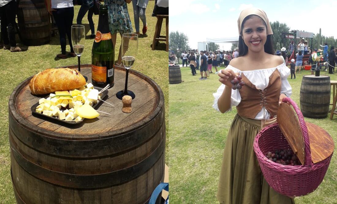 La pisa de uva representa el inicio de la cosecha en los viñedos