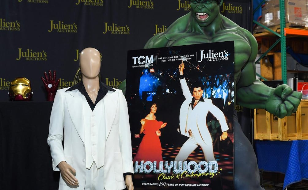 Traje John Travolta Fiebre Sábado por la Noche. / Foto: EFE