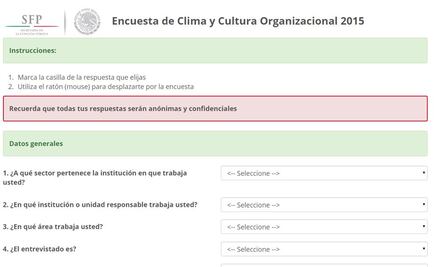 PGR logra el tercer lugar en Encuesta de Cultura Organizacional