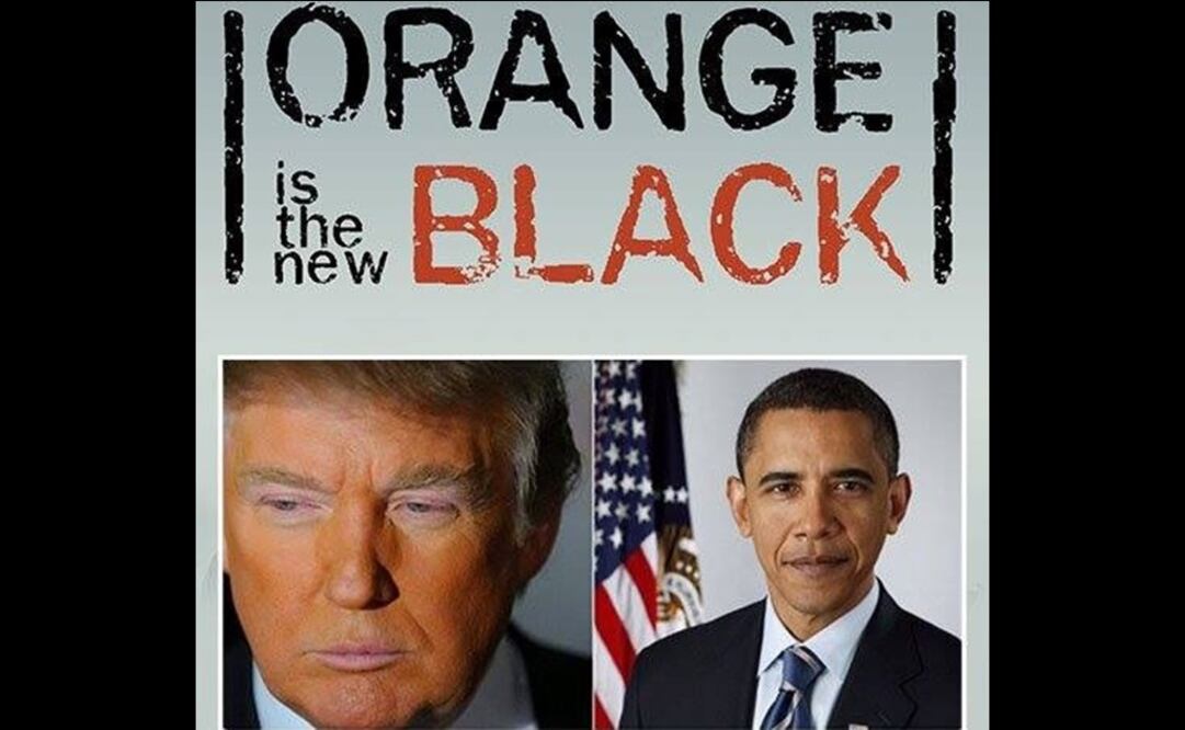 Ante la futura transición en la presidencia estadounidense, en redes sociales recordaron la serie de Netflix "El naranja es el nuevo negro".