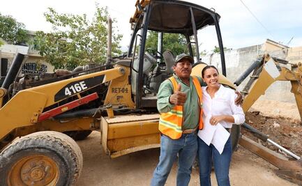 Cancún invierte 156 mdp en obras de agua potable y drenaje; alcaldesa destaca regularización de asentamientos