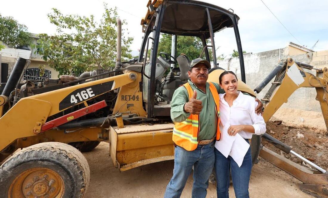 La presidenta municipal de Cancún, Ana Paty Peralta, hizo un recuento de logros en materia de justicia social y obras. Foto: Especial