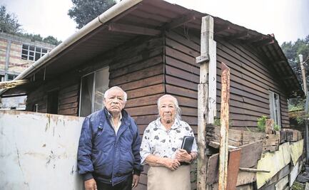 Viven bien, pero le han hecho “arreglitos” a su casa de madera