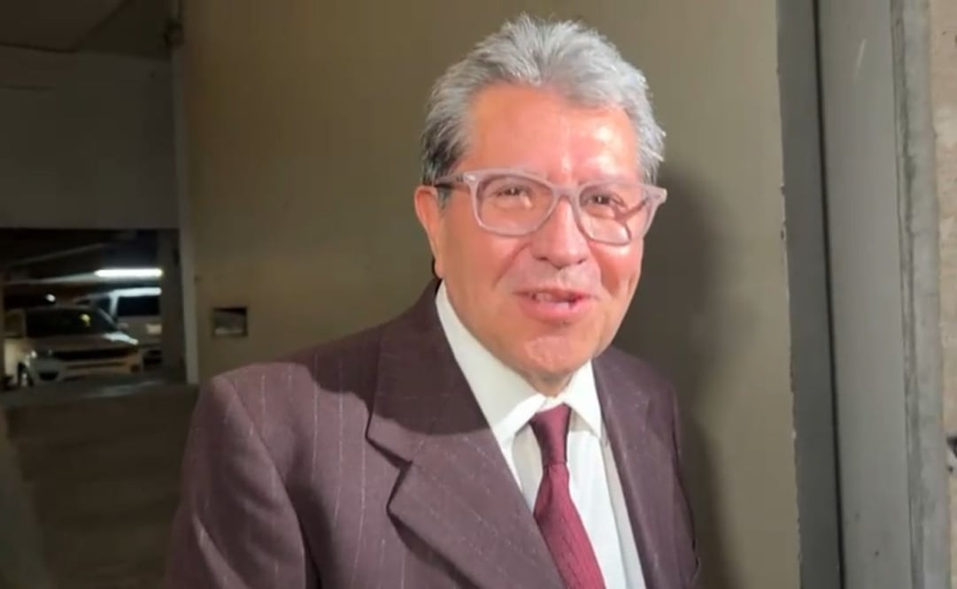 Ricardo Monreal Ávila, coordinador de Morena en San Lázaro, acudió a Palacio Nacional este miércoles 11 de marzo de 2026. Foto: Especial