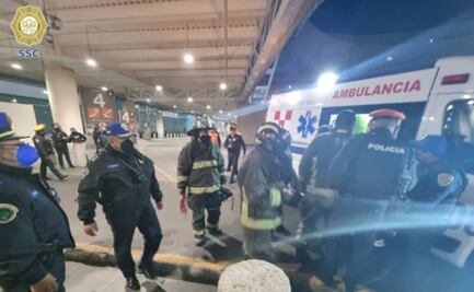 Policías evitan suicidio en terminal 2 del Aeropuerto Internacional de la Ciudad de México