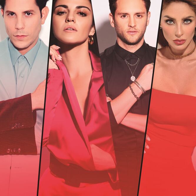 Christian, Maite, Christopher y Anahí unirán voces en diciembre.FOTOS: PRENSA DANNA