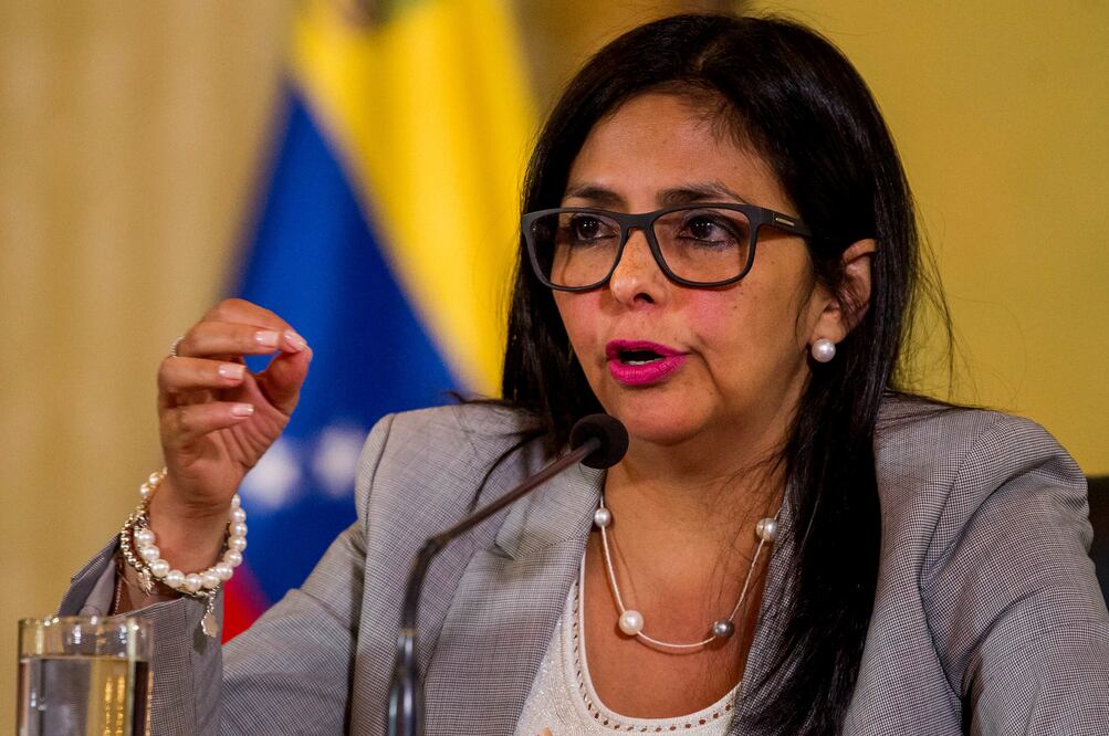 La canciller venezolana Delcy Rodríguez  (Foto: Xinhua)