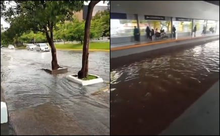 Fuerte tormenta azota Guadalajara; provoca caos vial en varios puntos