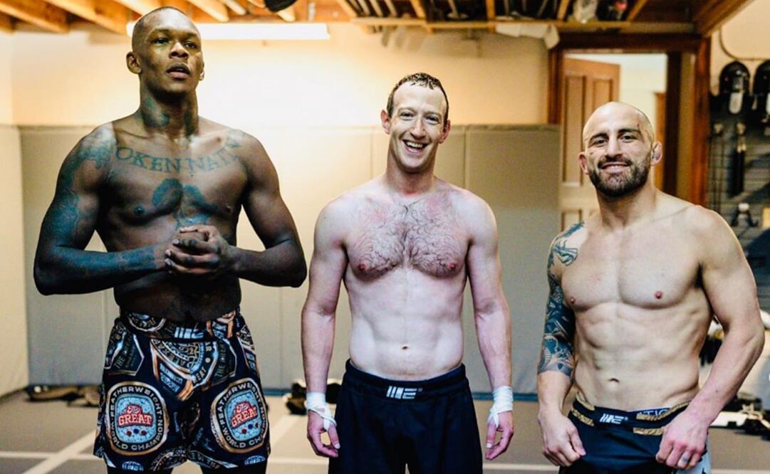 Ambos empresarios han tenido tiempo para ponerse en forma ante la pelea. Foto: Instagram. @stylebender