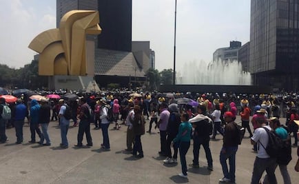 CNTE reinicia marcha hacia la SEP