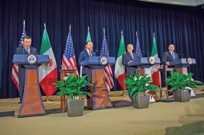 ¿Qué intereses se negociarán en el TLCAN?