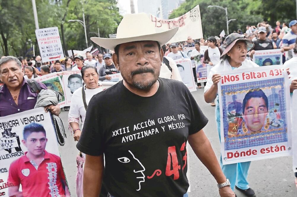 Felipe de la Cruz dio su apoyo a los normalistas de Michoacán (ARCHIVO EL UNIVERSAL)