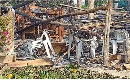 Denuncian destrucción de campamento tortuguero en Oaxaca