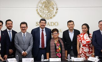 Ernestina Godoy se reúne con la Comisión de Justicia del Senado; analizarán el Plan de Procuración de Justicia 2026-2029