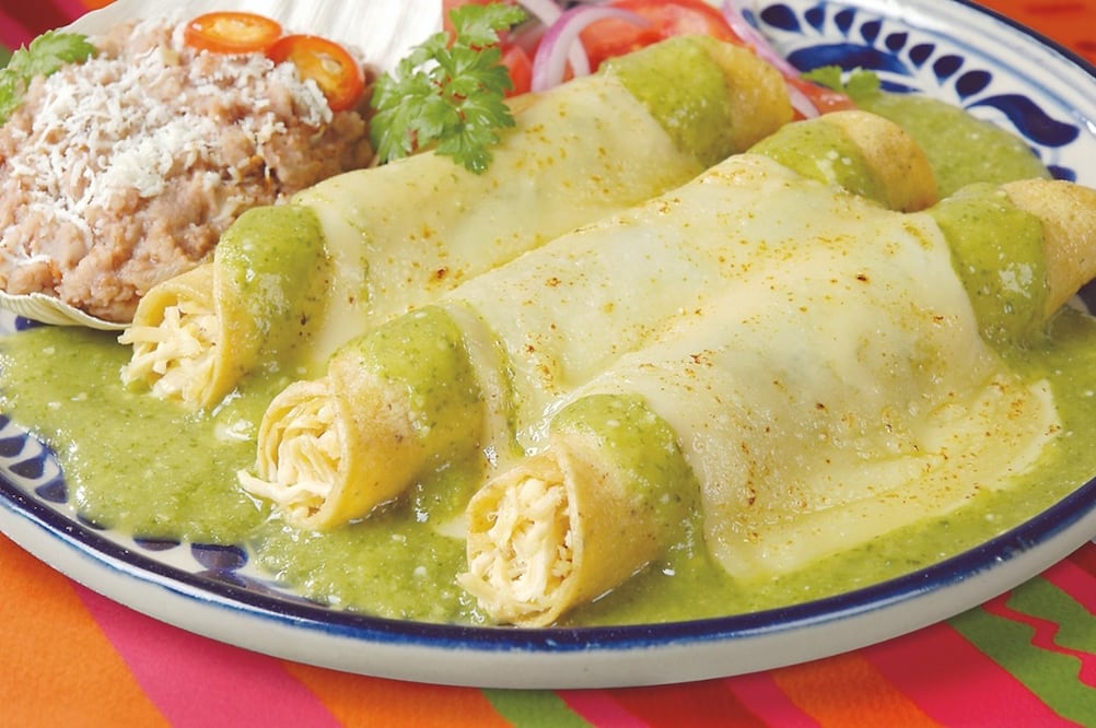 No te pierdas la variedad de enchiladas en esta feria / Foto: Archivo El Universal