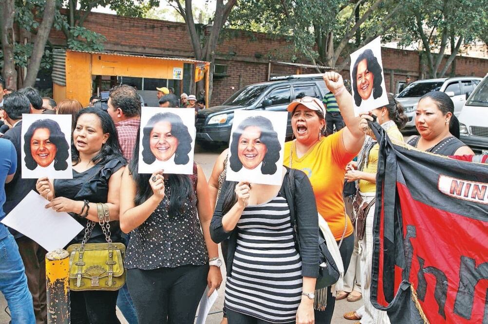 Berta Cáceres, activista indígena de derechos humanos y defensora del medio ambiente en aquel país fue asesinada en su casa en Intibucá (ARCHIVO EL UNIVERSAL)