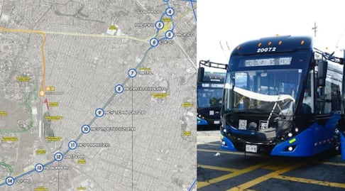 Así será la línea 12 del Trolebús de CDMX; tendrá 15 estaciones