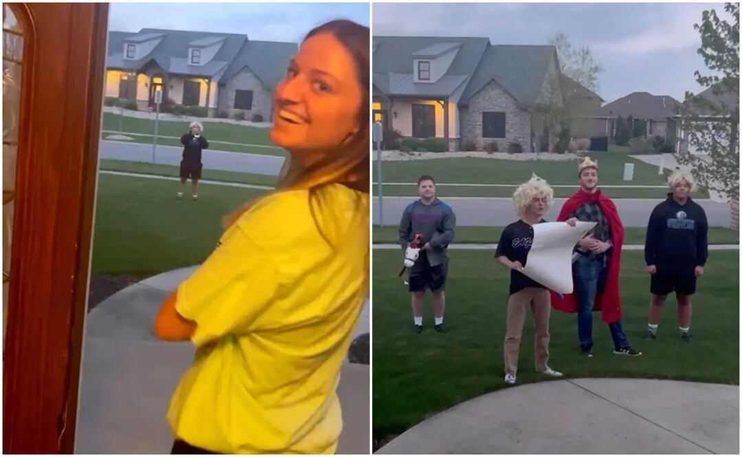 Una invitación a una fiesta de graduación realizada por un grupo de amigos se ha vuelto viral en redes sociales. Foto: Tomada del video