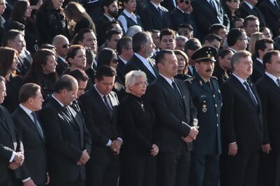 "Comprendo su dolor", dice Sánchez Cordero en funeral de Martha Erika y Moreno Valle