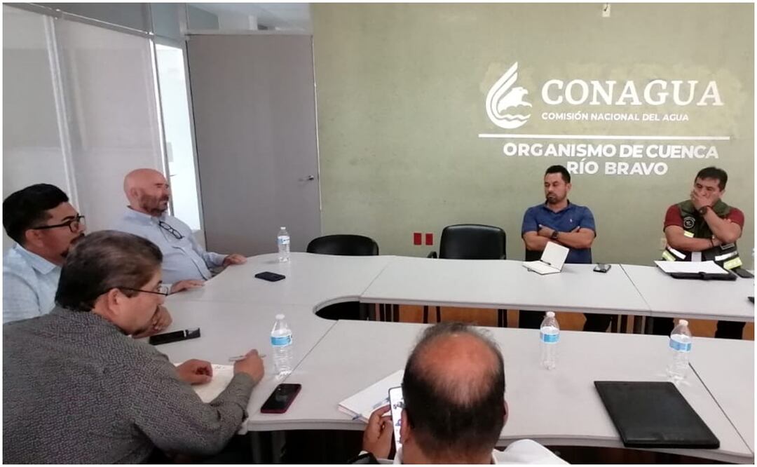 Gobernador de Tamaulipas, Américo Villarreal Anaya, logra acuerdo con la Conagua para aumentar el suministro de agua potable. Foto: Especial