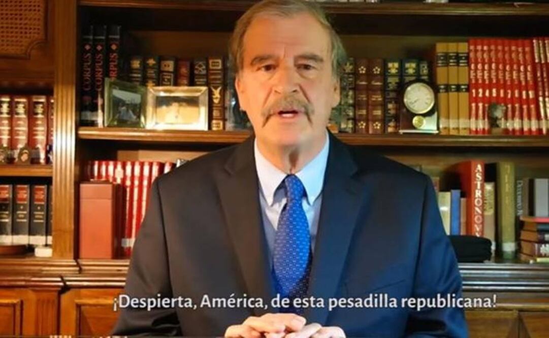 Trump confronted by former Mexican president 