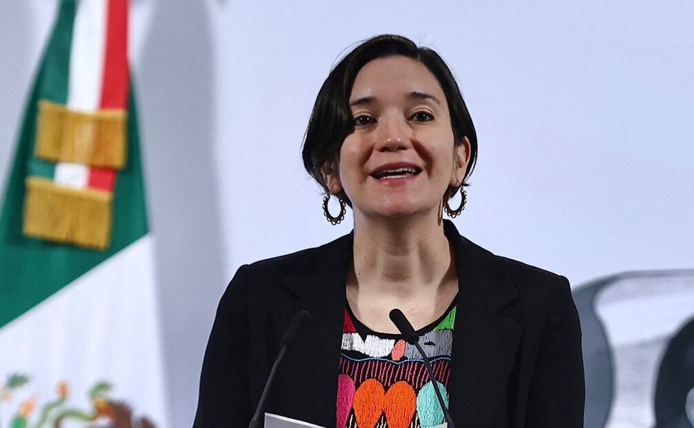 Marcela Figueroa, secretaria Ejecutiva del Sistema Nacional de Seguridad Pública (SESNSP), informó que a siete meses de la presente administración, el delito de homicidio doloso ha tenido una baja del 24.9 %. Foto: Berenice Fregoso / EL UNIVERSAL