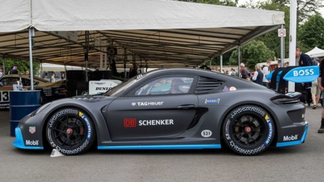 ¿Cómo es el Porsche 718 Cayman que se vió en Goodwood?