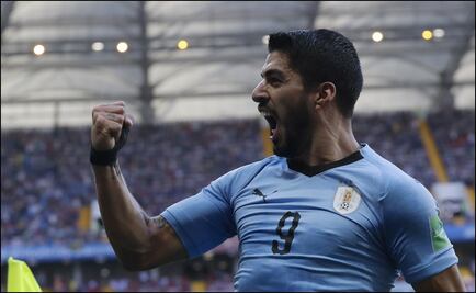 Gol de Luis Suárez para el 1-0 vs Arabia Saudita