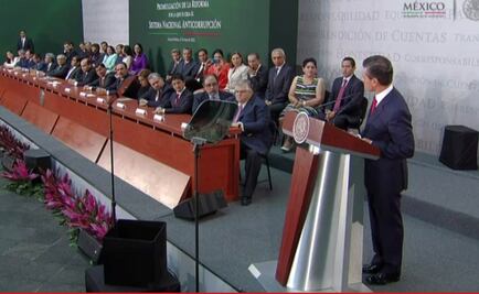 Confía Peña que México vencerá la corrupción