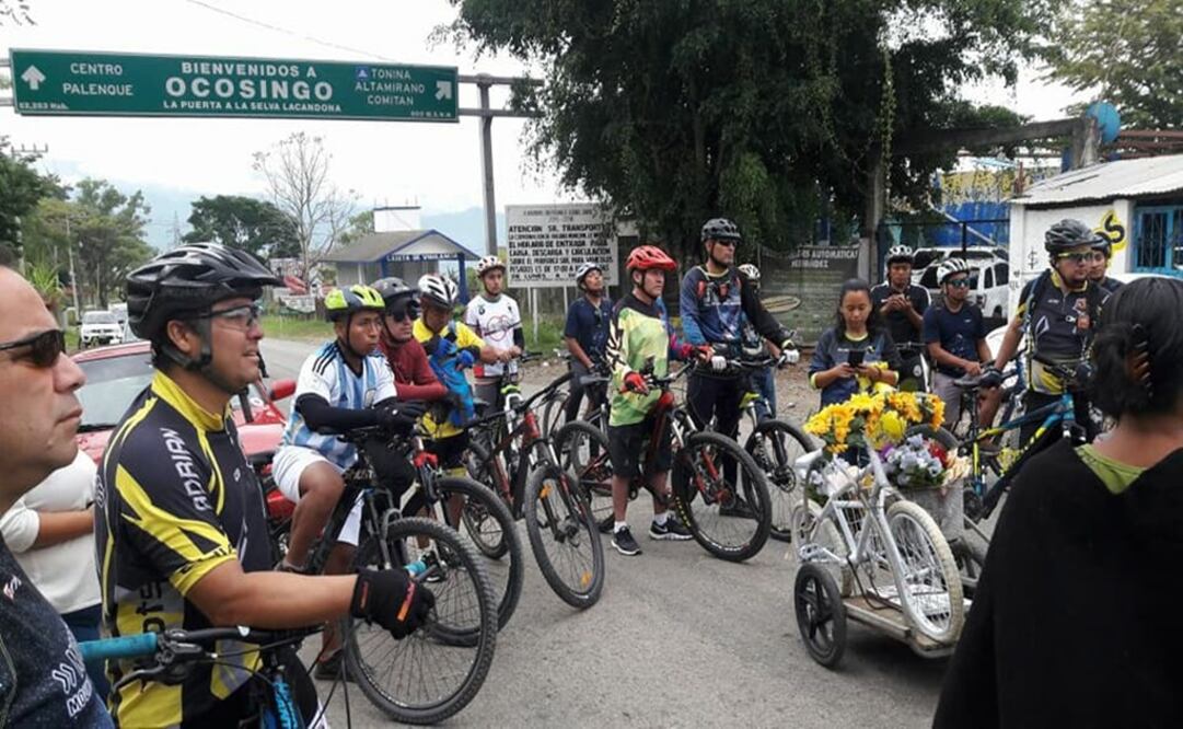 Fotografías cortesía de Red de Apoyo a Cicloviajeros México