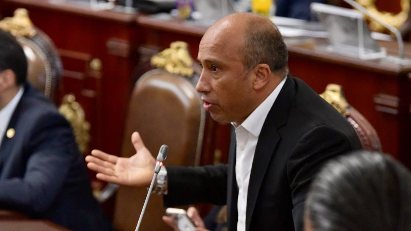 El diputado Héctor Barrera Marmolejo, secretario de la Comisión de Seguridad Ciudadana. Foto: Especial