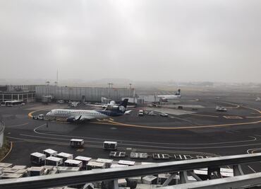 Neblina complica, otra vez, operaciones en el aeropuerto capitalino