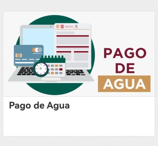 Así puedes pagar el recibo de agua desde tu celular