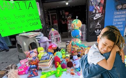 "Si no tienes para regalos, toma uno”: comerciante dona juguetes para Día de Reyes en Edomex y se viraliza