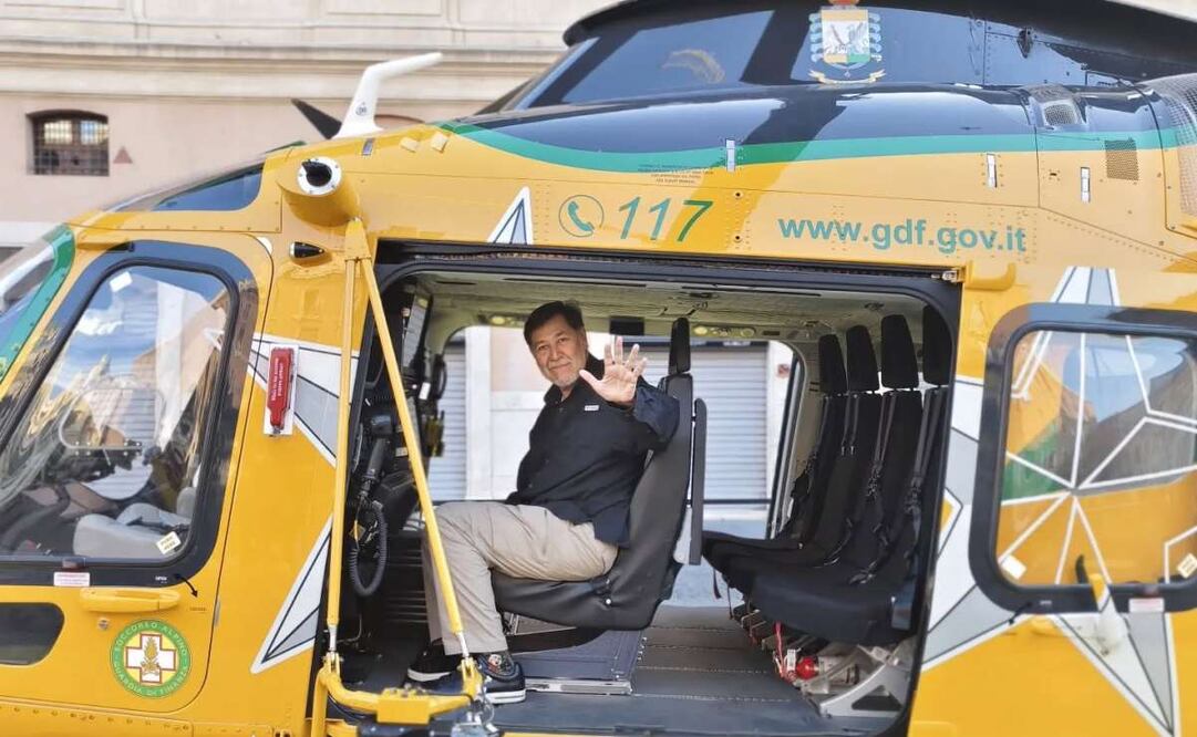 "Ya rumbo al aeropuerto de Roma para regresar a la Ciudad de México", escribió Fernández Noroña en sus redes sociales. Foto: X @fernandeznorona