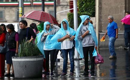 Continúa lluvia ligera en la mayor parte de la capital