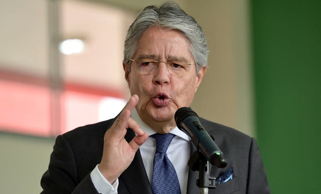 El presidente ecuatoriano, Guillermo Lasso. Foto: AFP