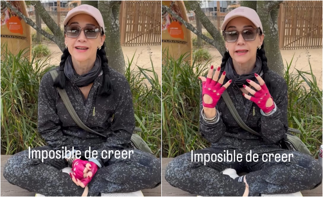 Susana Zabaleta cuenta que fue víctima de la extorsión.
Fotos: Instagram, vía @susanazabaleta