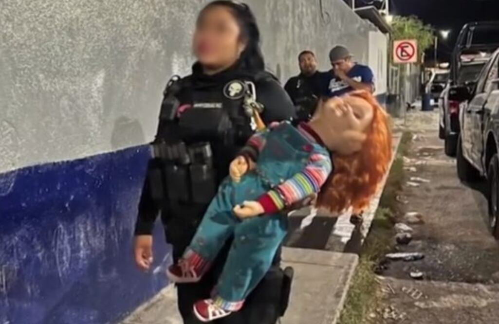 Imagenes de la "detención" se viralizaron en redes Foto: Especial