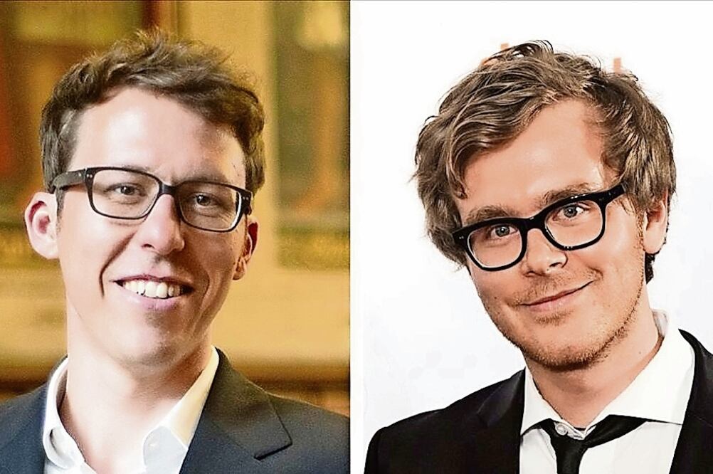 Los periodistas del diario alemán Süddeutsche Zeitung Bastian Obermayer y Frederik Obermaier, investigadores de los Panama Papers (ARCHIVO. EFE)
